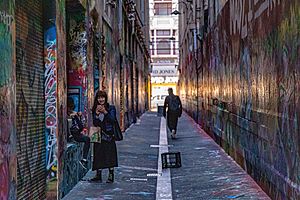 Melbourne Union Lane Street Art