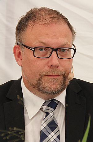 Mikael Jansson Almedalen 2013 (9191476406) (cropped).jpg