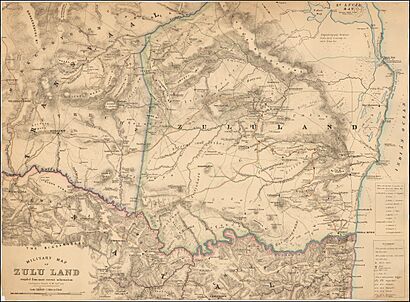 Military Map of Zulu Land