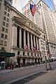 New York Stock Exchange Facade 2015