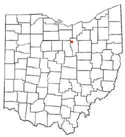 Location of Bailey Lakes, Ohio