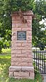 Odd Fellows Home of Dell Rapids entry gate