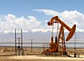 Oil well in Tsaidam