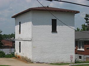 Old LaRue County Jail from southwest