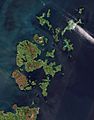 Orkney Islands by Sentinel-2