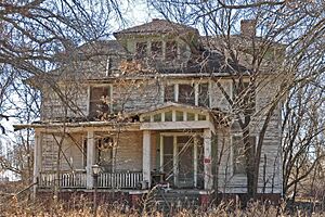 P. H. Meehan House Tampa Kansas front
