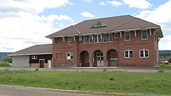 PIN Railroad Depot in 2007