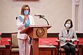 Pelosi's speech when meeting with Tsai by Chien 03 (52260046159)