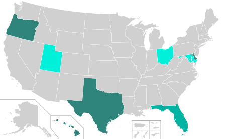 Permanent & portable voter registration in the United States by state and territory