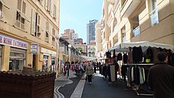 Place du marché - Beausoleil (France)