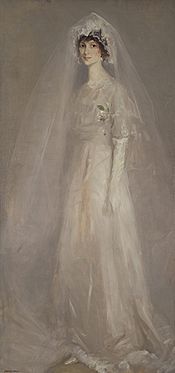 Portrait of Eulabee Dix in Her Wedding Gown