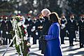 President Joseph R. Biden, Jr. and Vice President Kamala Harris participated in a Presidential Armed Forces Full Honors Wreath-Laying Ceremony at the Tomb of the Unknown Soldier at Arlington National Cemetery (50857647541)