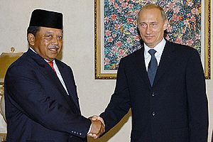 Putin in Malaysia - August 5 2003 - 4