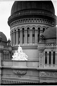 QVB sculpture and domes (Perier)