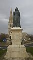 Queen Victoria's Statue and St.John's Church, Weymouth (25423236260).jpg
