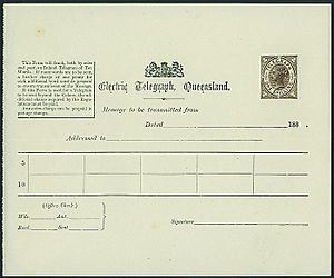 Queensland Telegraph Form