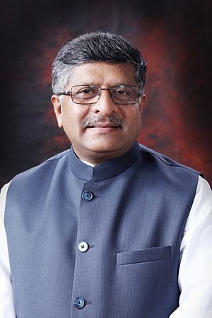 Ravi Shankar Prasad At Office.jpg