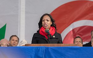 Rep. Mia Love addressing the March for Life (32676930125)