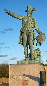 Rochambeau statue, Newport, Rhode Island, USA.JPG