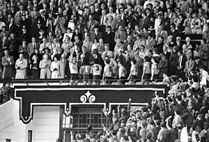 Royal Box at Wembley Stadium 1986