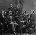 Russian writers by Levitsky 1856
