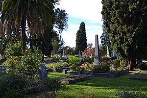 Sacramento Historic City Cemetery view