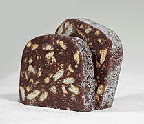 Salame de chocolate - Chocolat Salami
