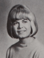 Sally Struthers yearbook photo 1965