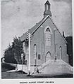 Second Albert Street Methodist Church, Brisbane, 1856-1889