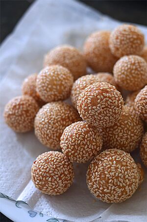 Sesame balls