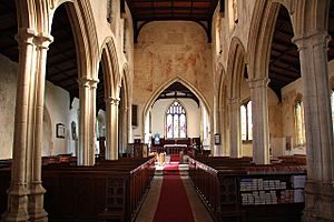 St.John the Evangelist's nave, Corby Glen, Lincolnshire