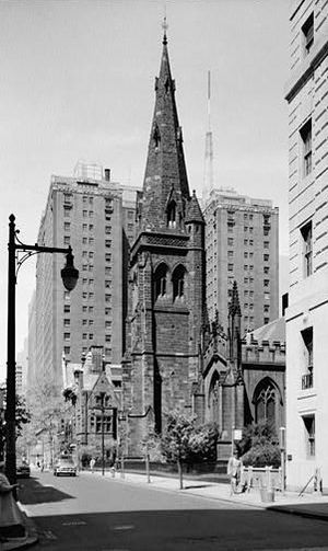 St. Mark's Church (Episcopal), 1625 Locust Street, Philadelphia (Philadelphia County, Pennsylvania)