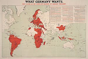 Stanford’s Geographical Establishment, What Germany Wants 1917 Cornell CUL PJM 1199 01