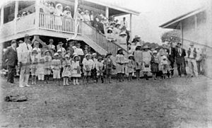StateLibQld 1 165143 Opening of the new Juandah State School, 1918