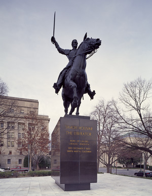 Statue of south american liberator simon bolivar.tif