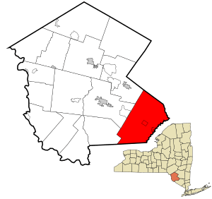 Location of Mamakating in Sullivan County, New York