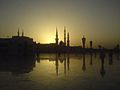Sunrise at al-Masjid al-Nabawi