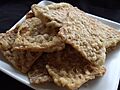 Tempe goreng snack