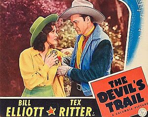 The Devil's Trail 1942 poster