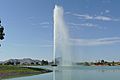The fountain in Fountain Park in Fountain Hills, AZ.