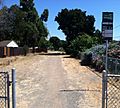 Three Creeks Trail at Coe Avenue in Willow Glen, San Jose, California