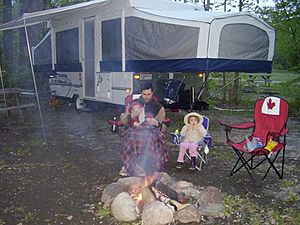 Trailer Camping Marmora KOA May 2006