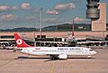 Turkish Airlines Boeing 737-400; TC-JDY@ZRH;02.10.1995 (8353903774)