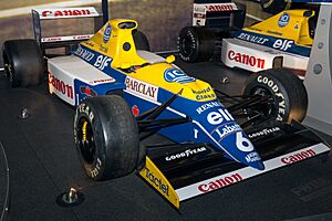Williams FW13B front-right 2017 Williams Conference Centre.jpg