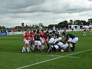 Women's Rugby World Cup 2010, Wales v South Africa (5) - geograph.org.uk - 2030132
