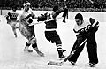 1954 World Ice Hockey Championships Canada vs Soviet