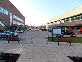 A pedestrian entrance to Southmead Hospital, Bristol (geograph 3314481)