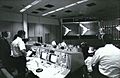 Activity in the Mission Control Room during launch of Apollo 4
