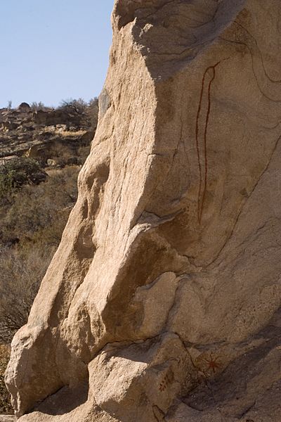 Agua dulce pictograph
