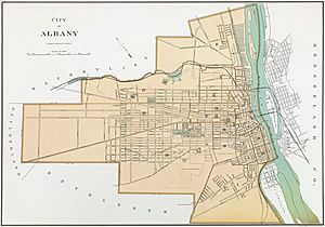 Albany New York 1895 Restored
